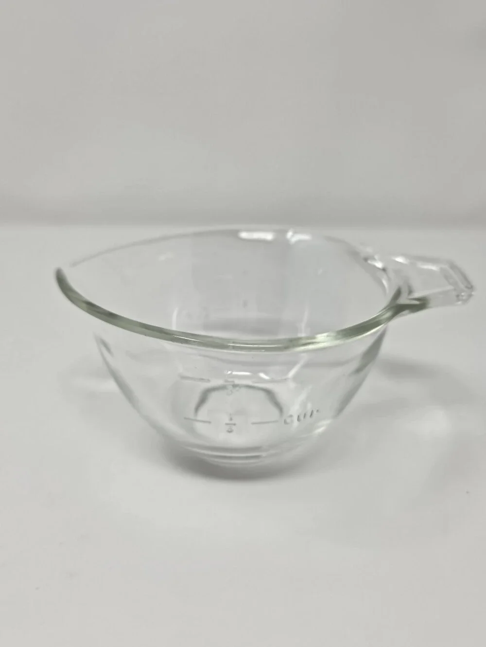 VTG Pyrex Teardop Measuring Cup 1 Cup Vintage Glass 1960s